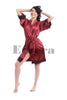 Austin Kimono, High Quality Satin, Bloody Red