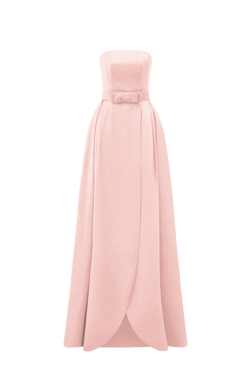 Rochie Pink Secret Bloom, High Quality Taffeta