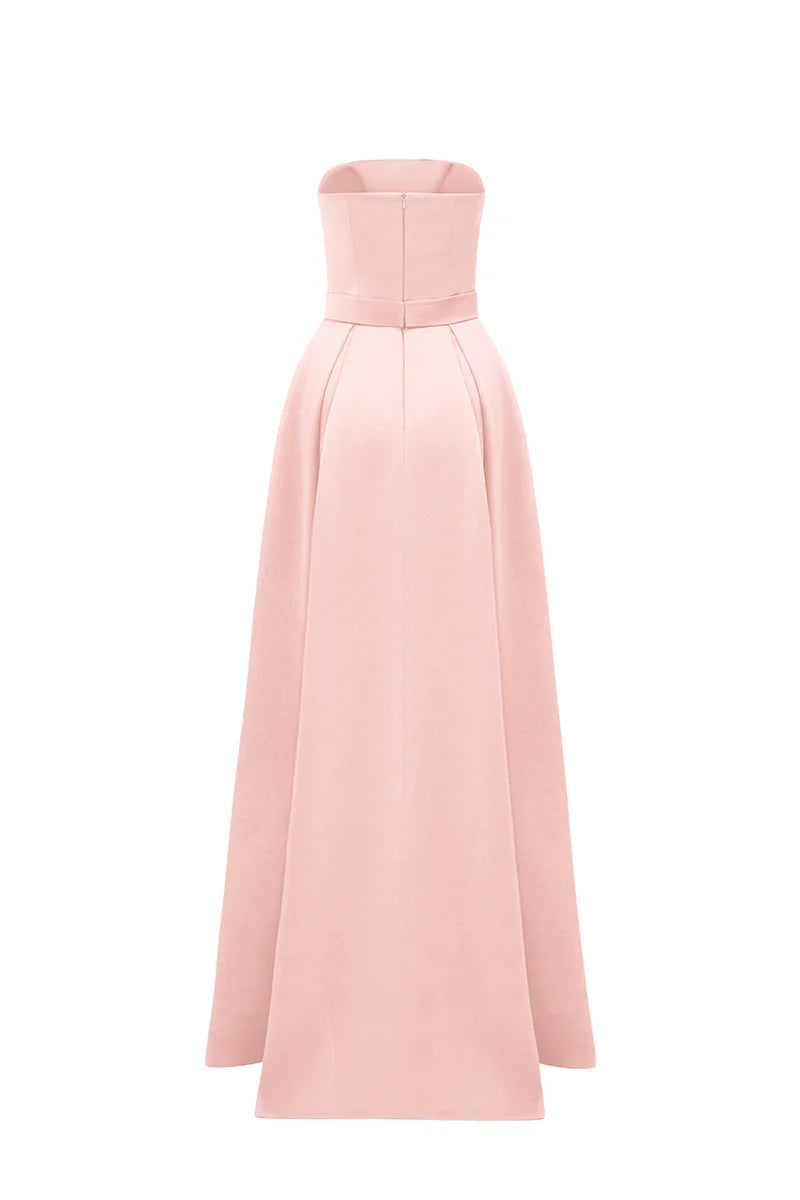 Rochie Pink Secret Bloom, High Quality Taffeta