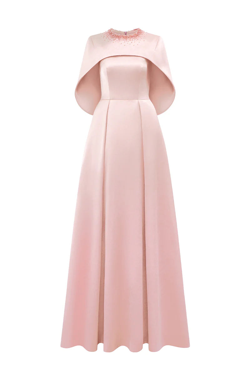 Rochie White Cristal Glow, High Qualify Taffeta