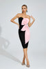 Rochie Melania Pink, High Quality Barbie Fabric