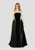Anastassia Dress, Black Velvet and Pearls, Limited Edition