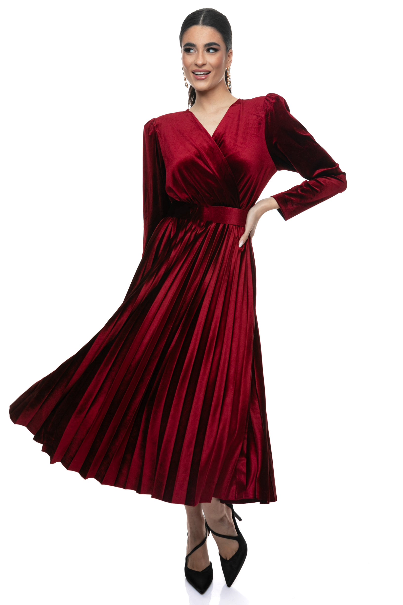 Rochie Anais Christmas , Catifea Super-Soft, Various Colors