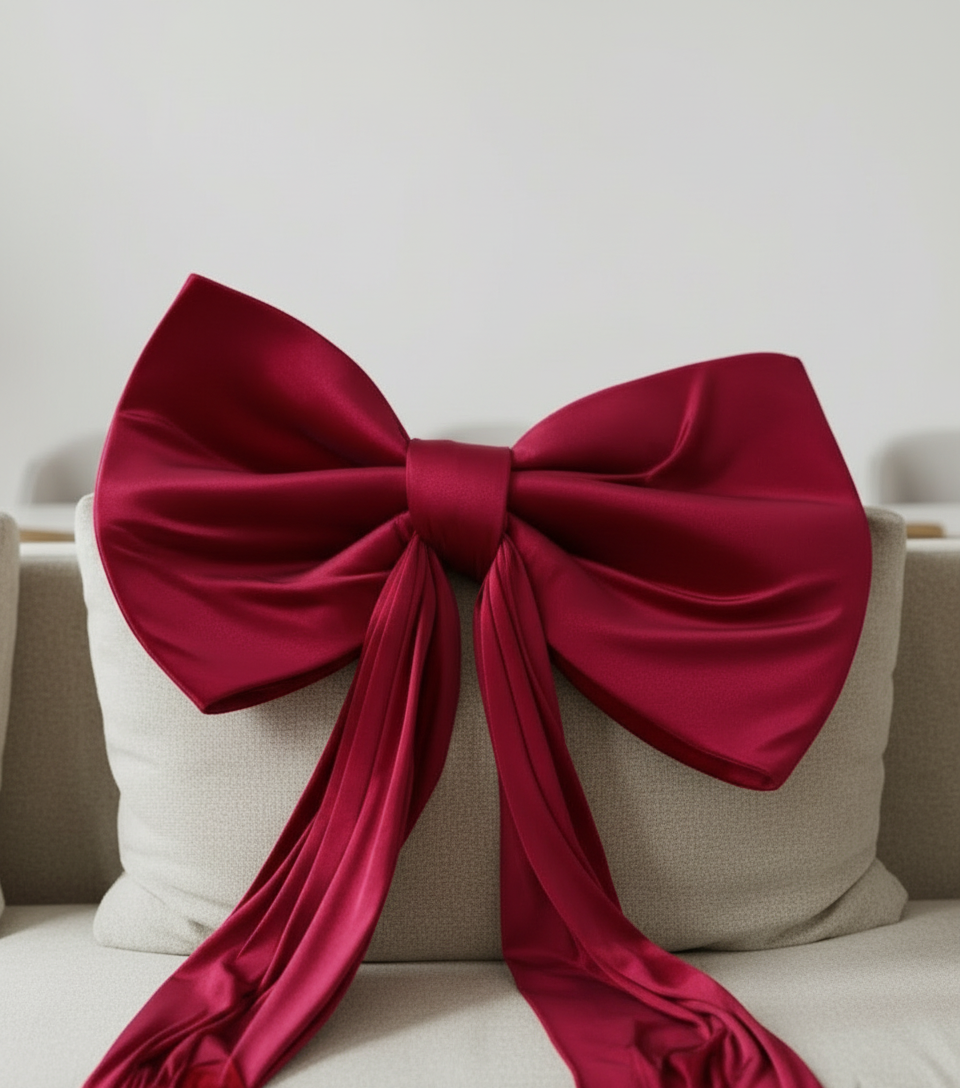 Funda Brad din Catifea Roșie pe suport de burete