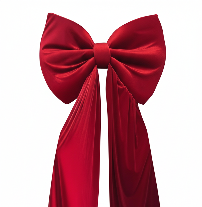 Funda Brad din Catifea Roșie pe suport de burete