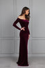 Rochie Rihanna, Super-Soft Velvet, Various Colors