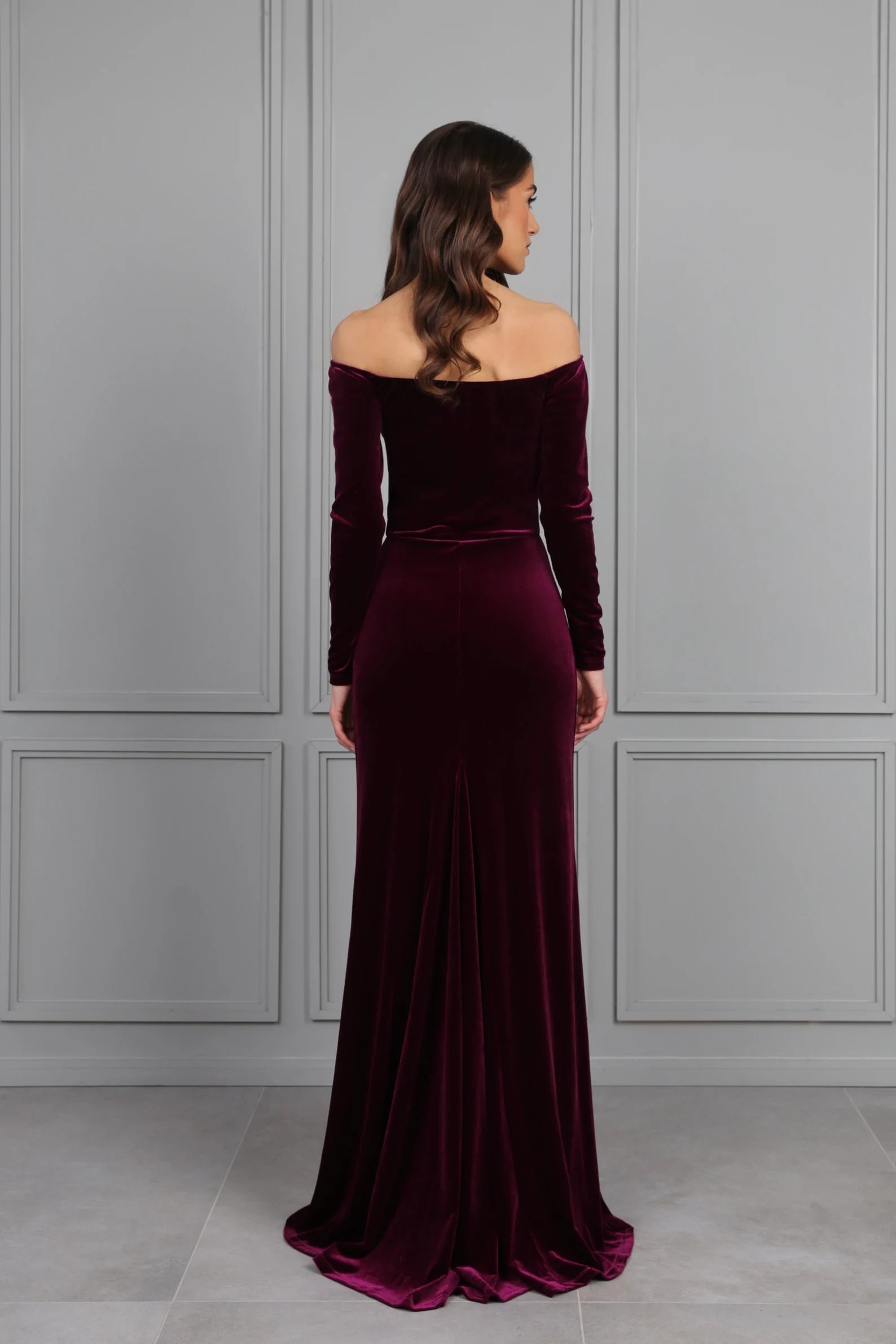 Rochie Rihanna, Super-Soft Velvet, Various Colors