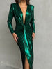 Rochie Fely Christmas , Cu Aspect Lucios , Various Colors