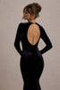 Rochie Elegant Diva din Catifea Elastica