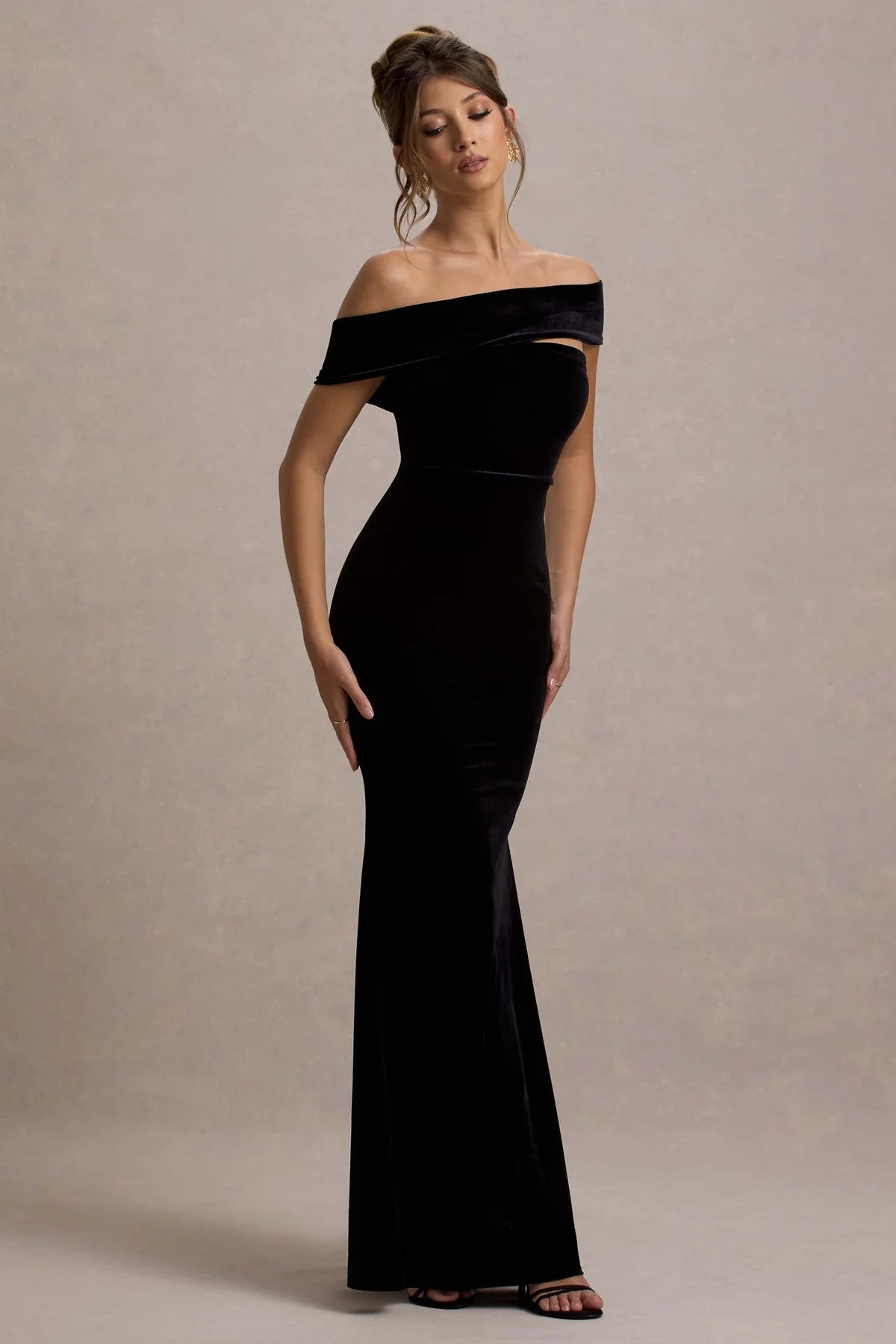 Rochie Velour Amethyst din Catifea