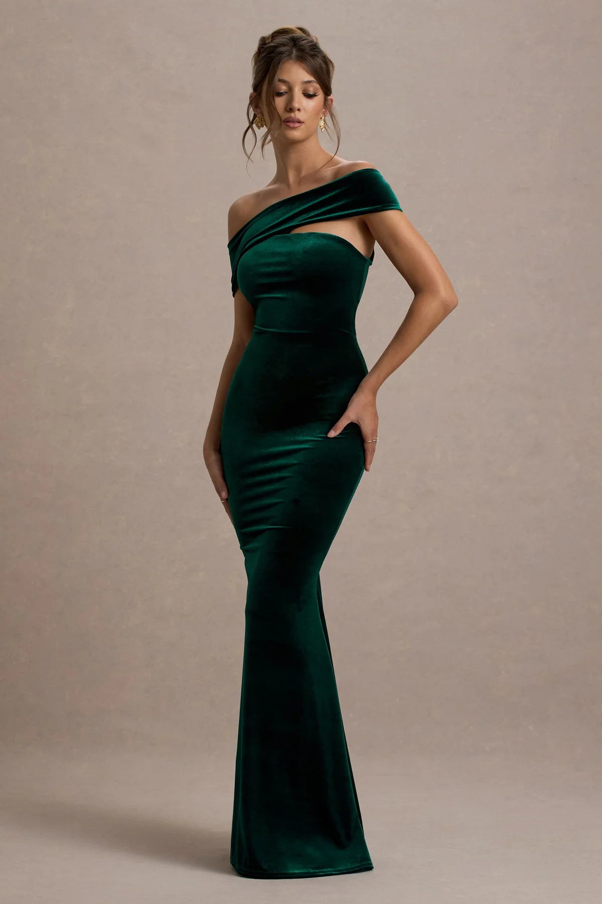 Rochie Velour Amethyst din Catifea