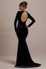 Rochie Elegant Diva din Catifea Elastica