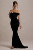 Rochie Allure din catifea, diverse nuante