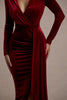 Rochie Isla Velvet, Draped Elegance