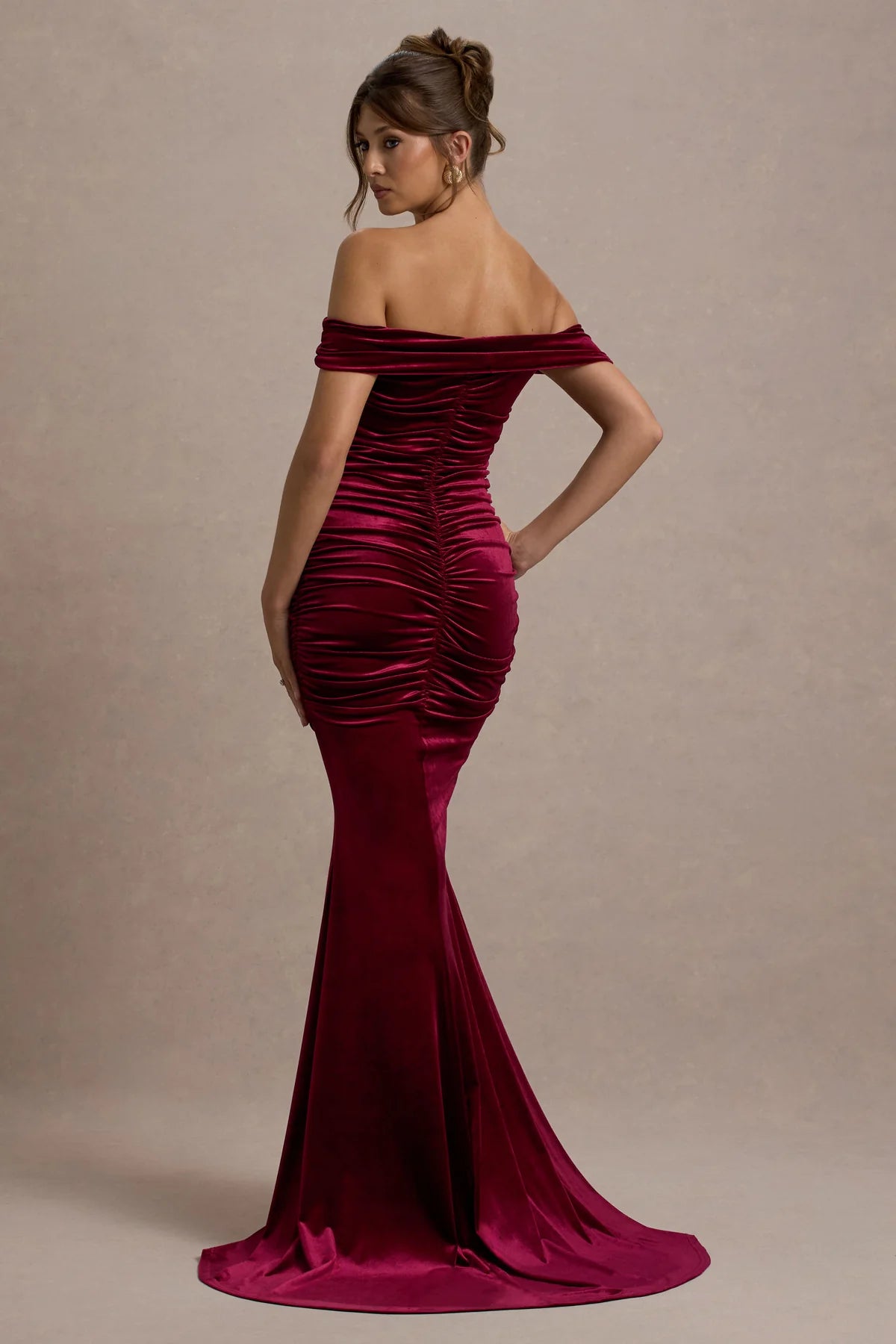 Rochie Allure din catifea, diverse nuante