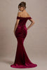 Rochie Allure din catifea, diverse nuante