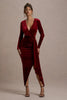 Rochie Isla Velvet, Draped Elegance