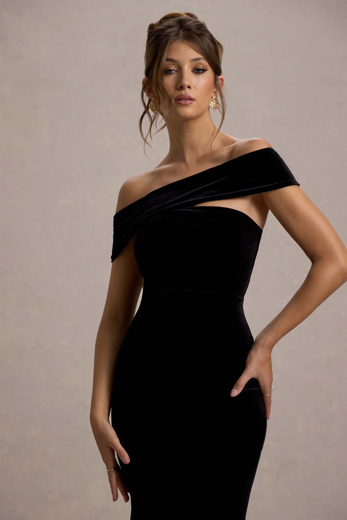 Rochie Velour Amethyst din Catifea