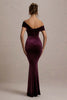 Rochie Velour Amethyst din Catifea
