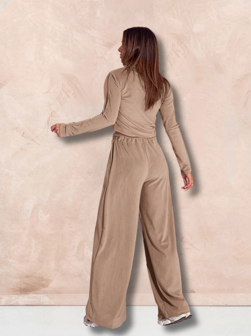 Trening Clara, Super Cozy din Catifea Soft