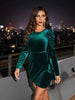 Load image into Gallery viewer, Rochie Natalie, Super-Soft Velvet, Various Colors