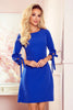 Load image into Gallery viewer, Rochie Melanie, Silky Satin Fabric, Electric Blue