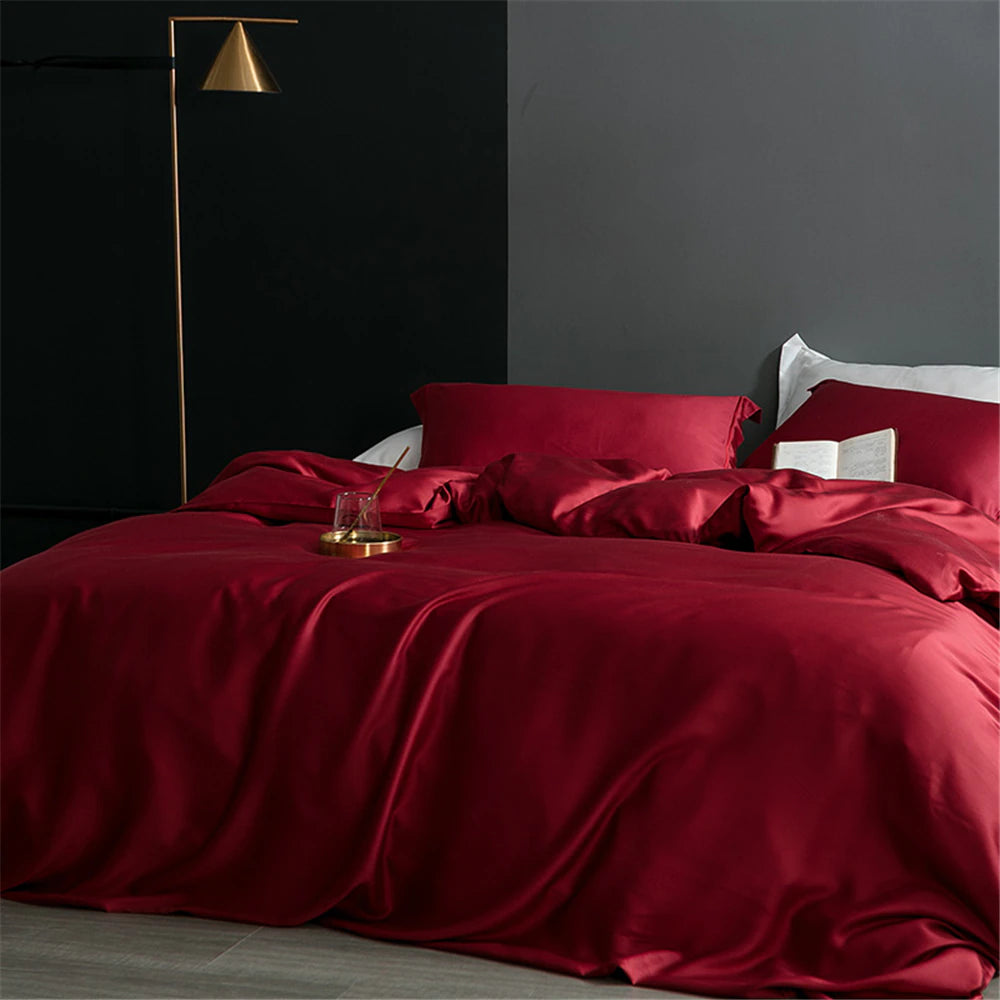 Lenjerie de Pat, Satin Palette PREMIUM, Red Passion ⏰ 24H ⏰