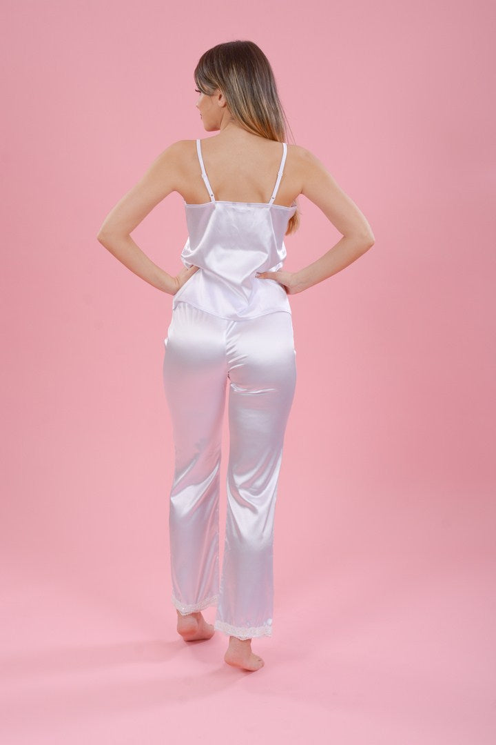 Pijama Tiffany, Superiority Silky Satin, Snow White