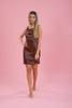 Rochia Martini, Easy Cocktail Dress, Dark Chocolate