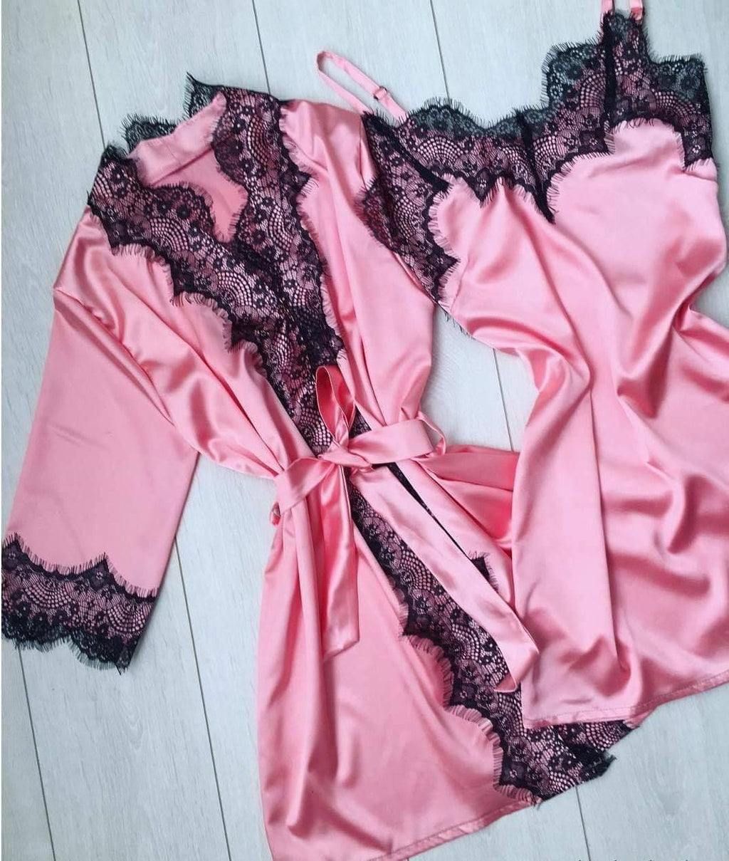 Set anelisse, luxury satin fabric, various colors
