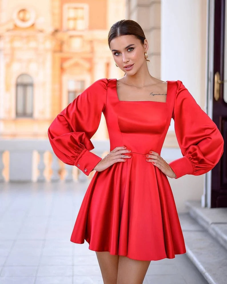 Rochie Melody, Silky Satin, Various Colors ⏰ 24H ⏰