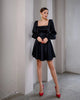 Rochie Melody, Silky Satin, Midnight Black