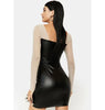 Rochie Stir It Up Cut Out Dress, Black