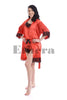 Load image into Gallery viewer, Austin Kimono, High Quality Satin, Ruby Red