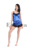 Load image into Gallery viewer, Cami Two Piece Set, Silky Nightwear, Royal Blue