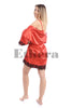 Load image into Gallery viewer, Austin Kimono, High Quality Satin, Ruby Red