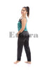Load image into Gallery viewer, Pijama Two Colors, Shiny Satin Fabric, Black&amp;Emerald
